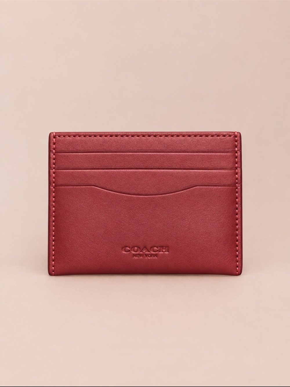 🆕 COACH Cardholder in Chestnut
